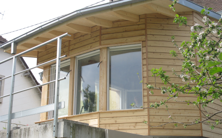 Extension type véranda