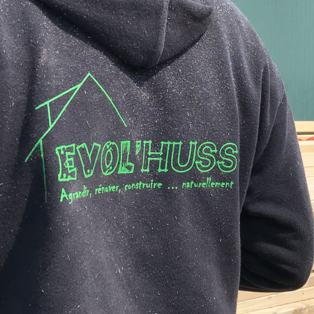 Evol'huss gilet avec sciure de bois
