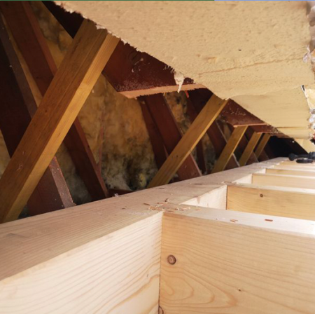 Reprise de structure intégrant une extension